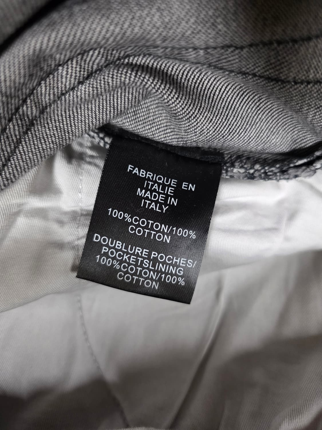 [정품] 발망 블랙 바이커진.  싸이즈 32 상품이미지10