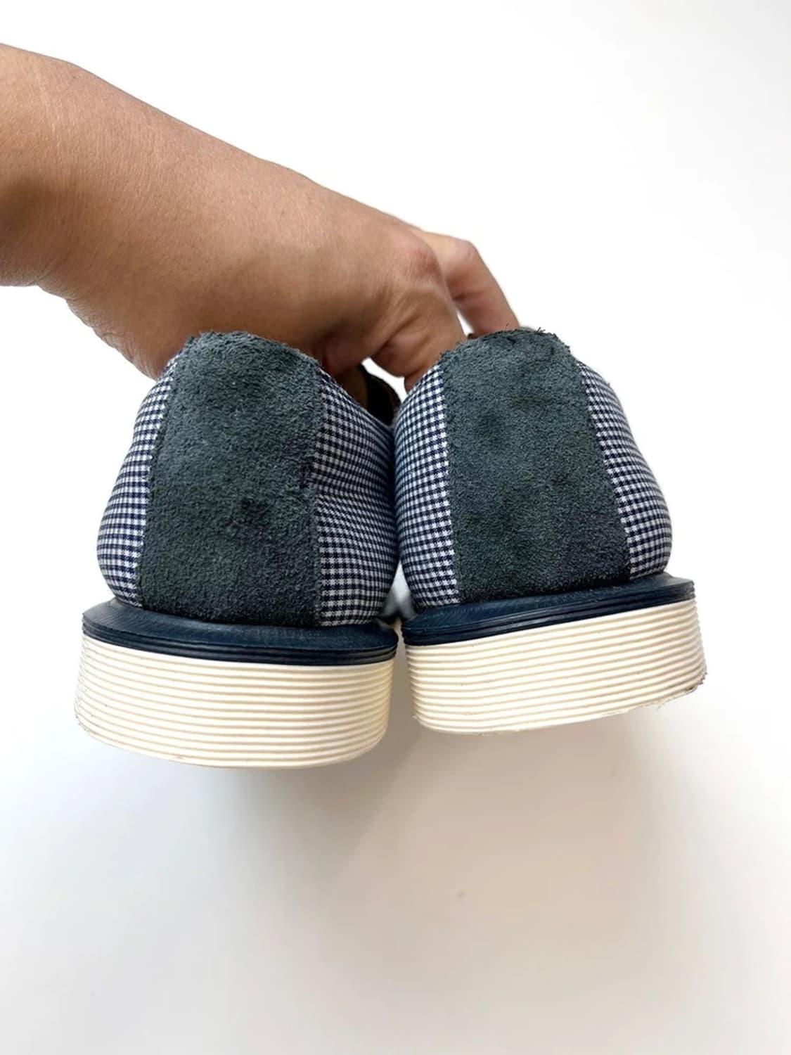 닥터마틴 베넷 깅엄체크 스웨이드 로퍼 A1484 상품이미지6