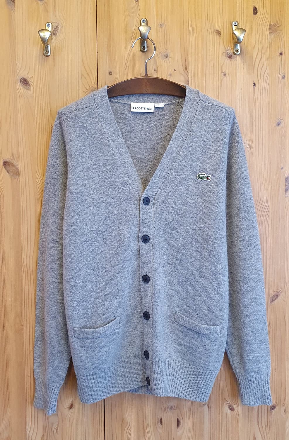 90/66.라코스테 울 가디건(공용) 상품이미지1