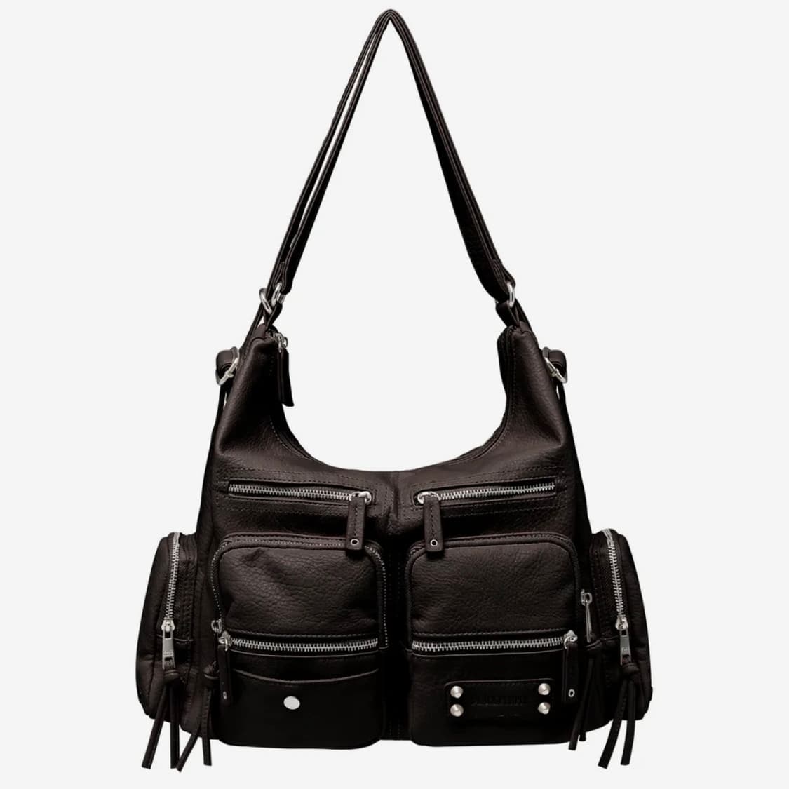 블랙퍼플 가방 레토 멀티 카고백 브라운 새상품 상품이미지1