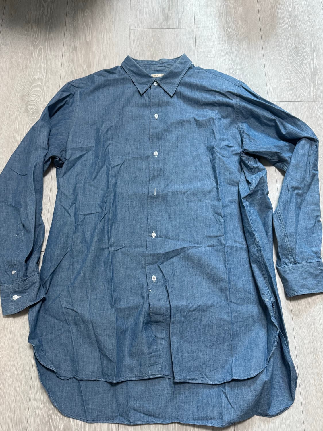 Heugn 유겐 샴브레이셔츠 3사이즈 상품이미지3