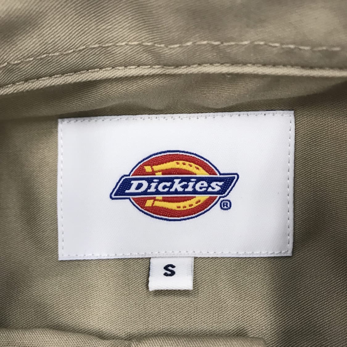 디키즈 DICKES 베이지 워크셔츠 [S] 상품이미지4