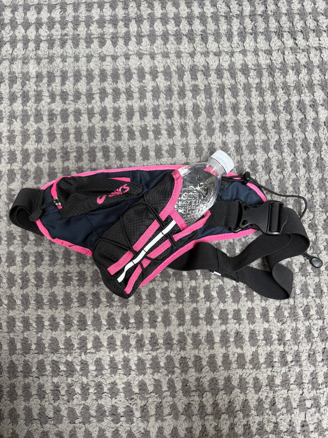 아식스 핑크  러닝 웨이스트백 상품이미지1