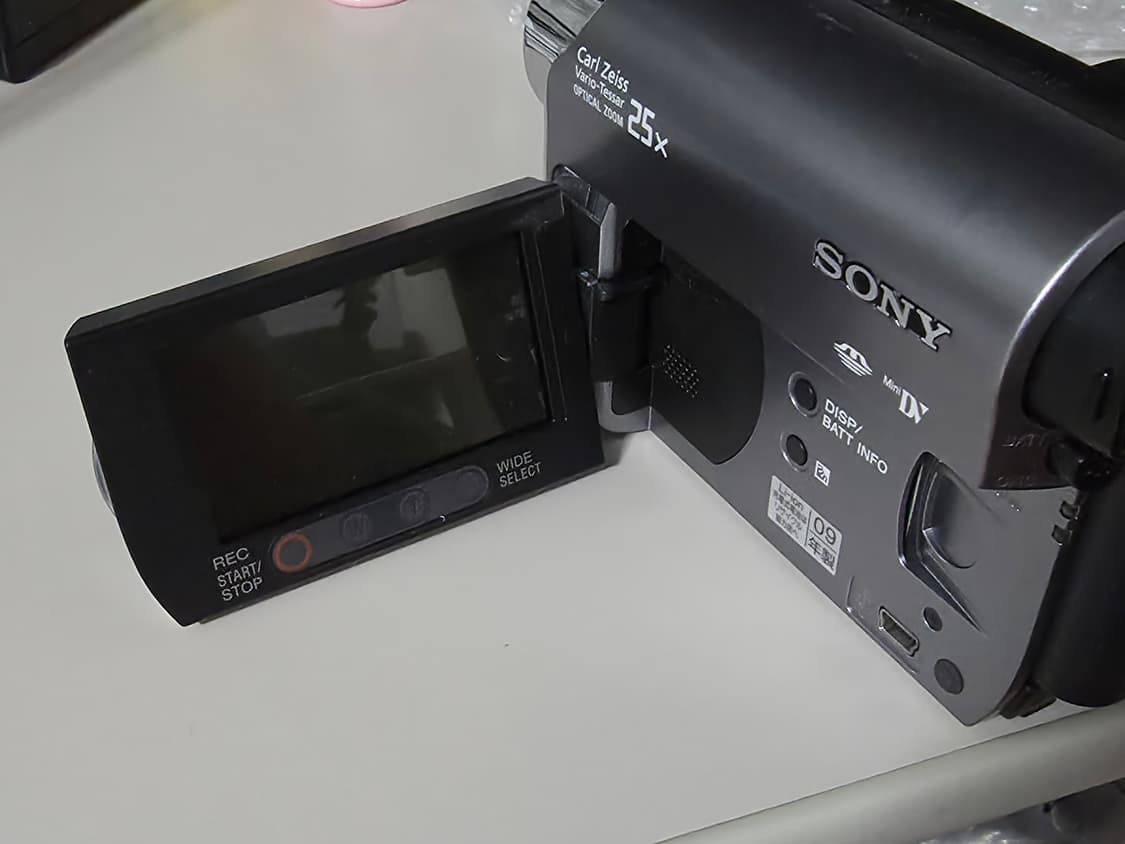 소니 핸디캠 DCR-HC62 빈티지 캠코더 상품이미지6