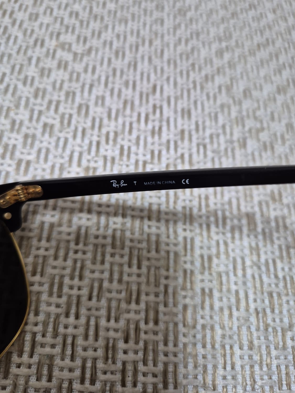 (정품) 레이벤 클럽마스터 블랙 선글라스 RB3016 (48) 레이밴 상품이미지6