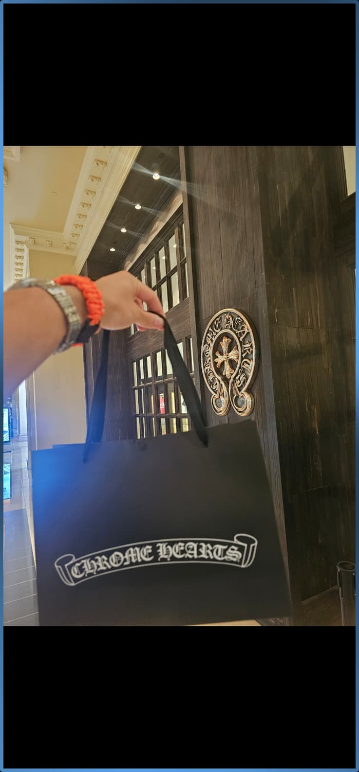 크롬하츠 아메리칸 플레그 대거 티셔츠 반팔 블랙 XL 상품이미지10