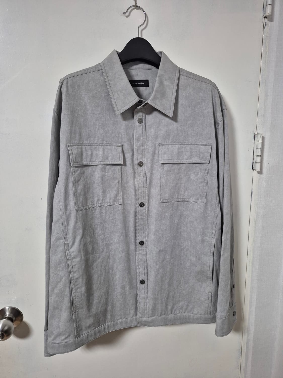 26SS 커스텀멜로우 Grey Trucker Shirt 셔츠 자켓 상품이미지5