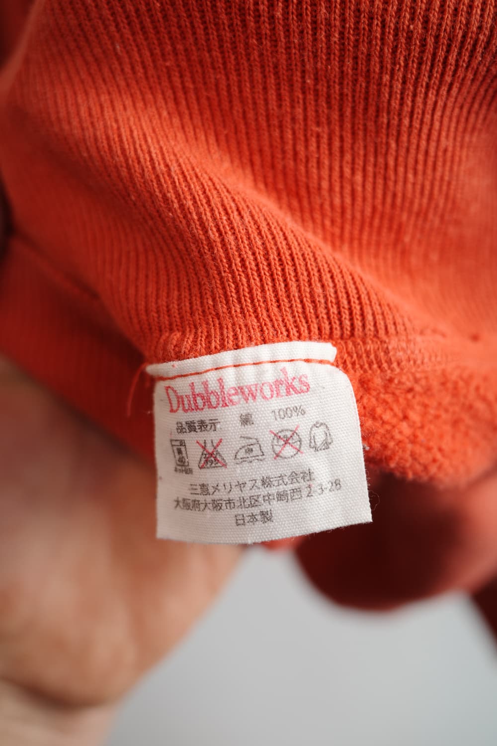 DUBBLE WORKS 더블웍스 프린팅 맨투맨 (JAPAN MADE) 상품이미지6