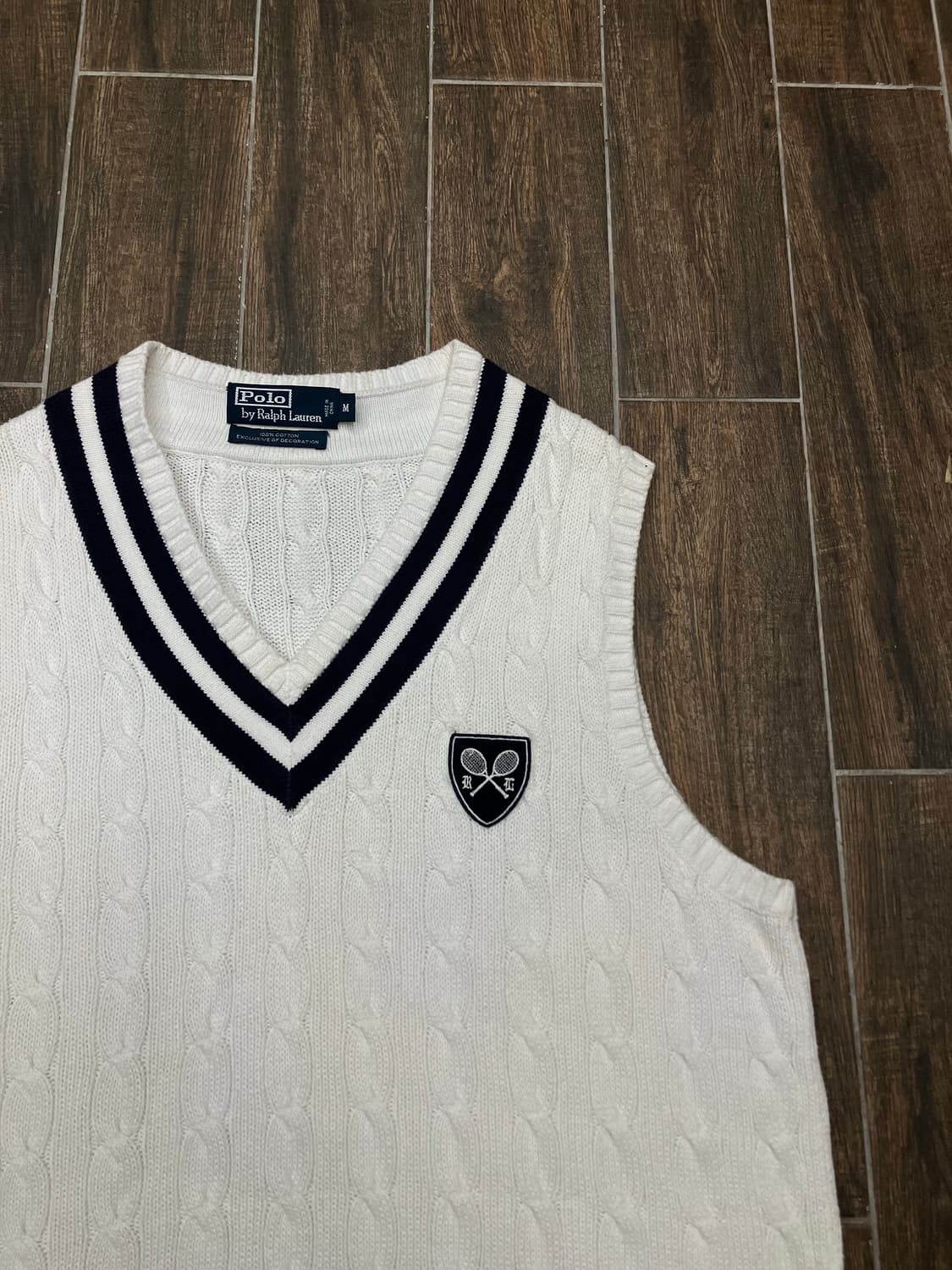 폴로 랄프로렌 코튼 베스트 니트 조끼 상품이미지2