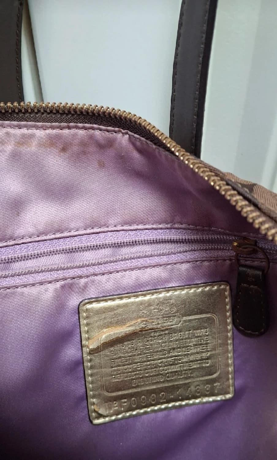 coach classic brown tote bag 코치 숄더백 상품이미지4