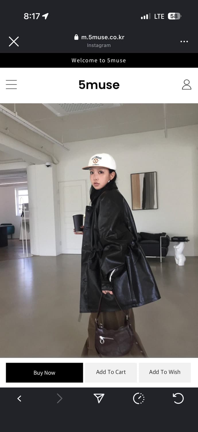 레더자켓 오뮤즈 상품이미지3