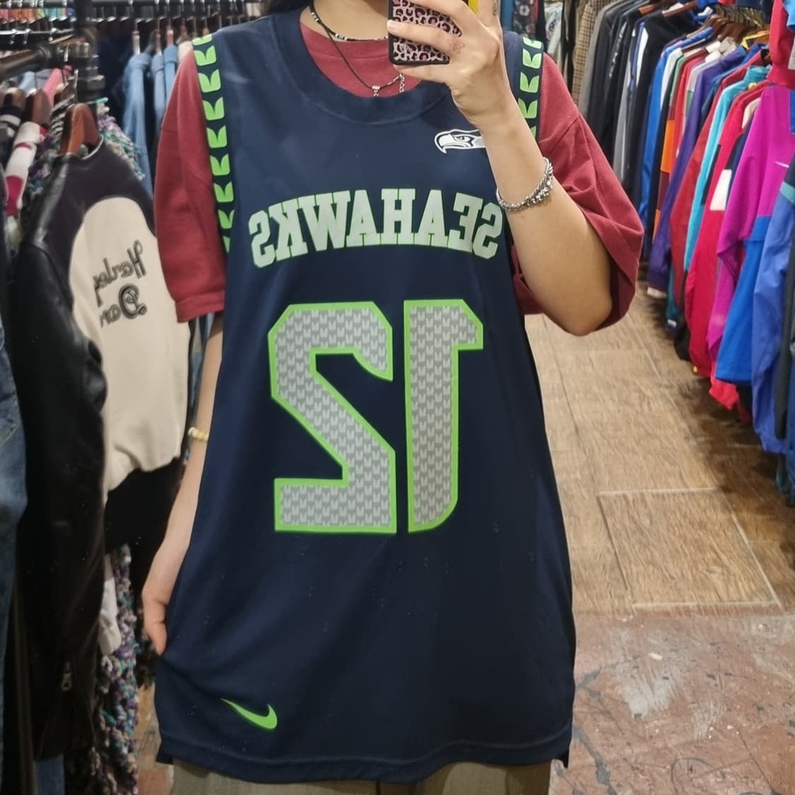 [Hi] NBA 나이키 농구나시 네이비 상품이미지1