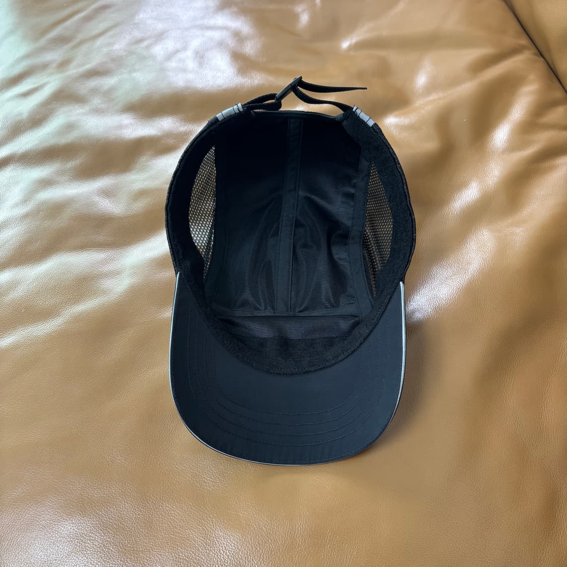 Supreme 슈프림 25ss 사이드 메쉬 블랙 캠프캡 모자 Black 상품이미지6