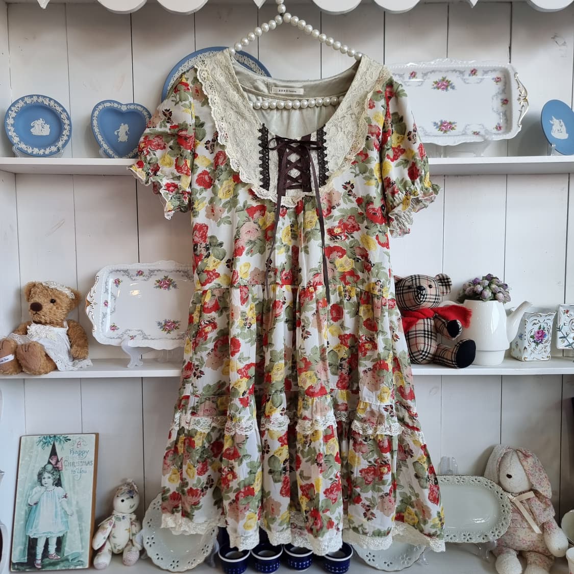 (axes femme(엑시즈팜)) 로맨틱 플라워 원피스 상품이미지2