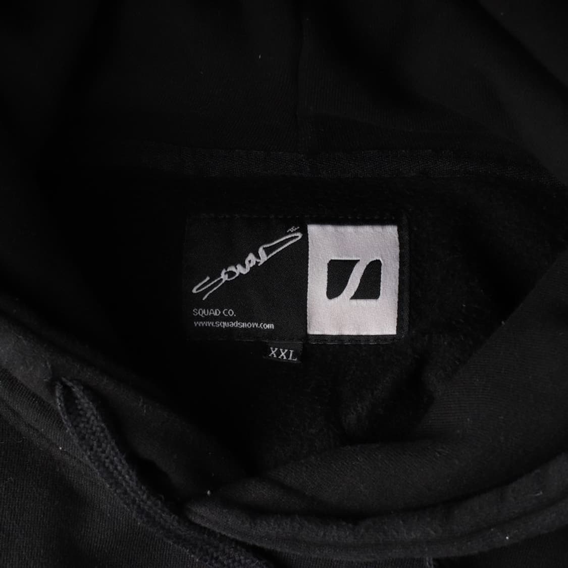 스쿼드 스노우 오버핏 로고 후드티 XXL 상품이미지5