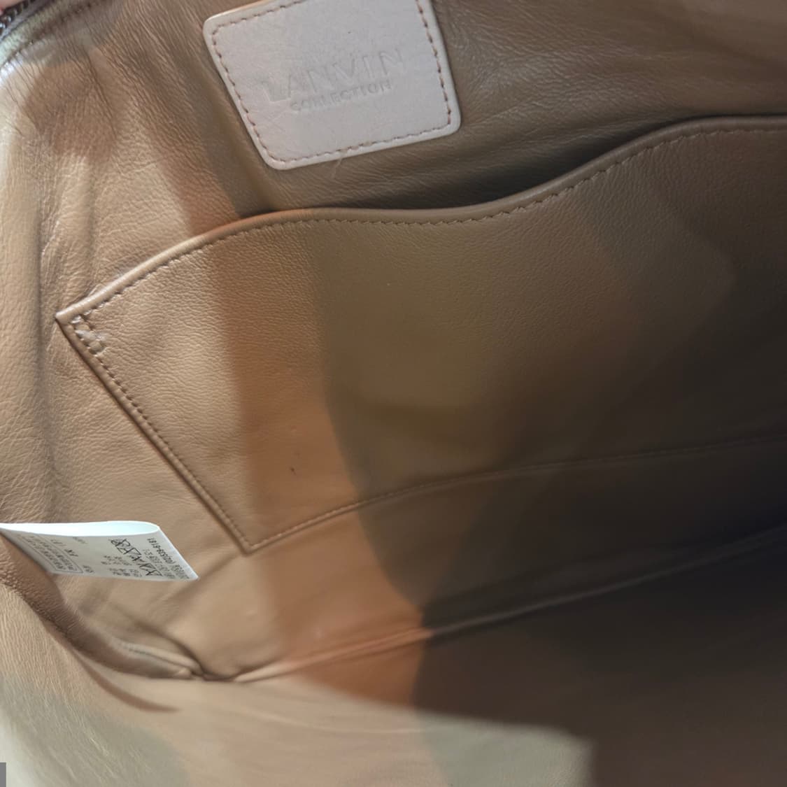 랑방 컬렉션 스네이크 패턴 클러치백 상품이미지7