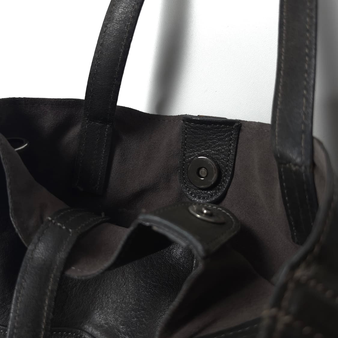 빈티지 양가죽 레더 미니 도트백 (OS) 상품이미지4