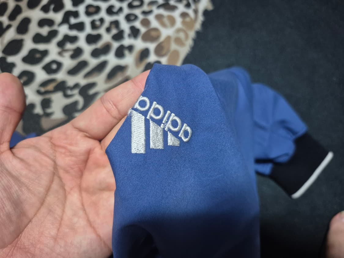 90's 아디다스 올드스쿨 우븐 웜업 L 정품 상품이미지4