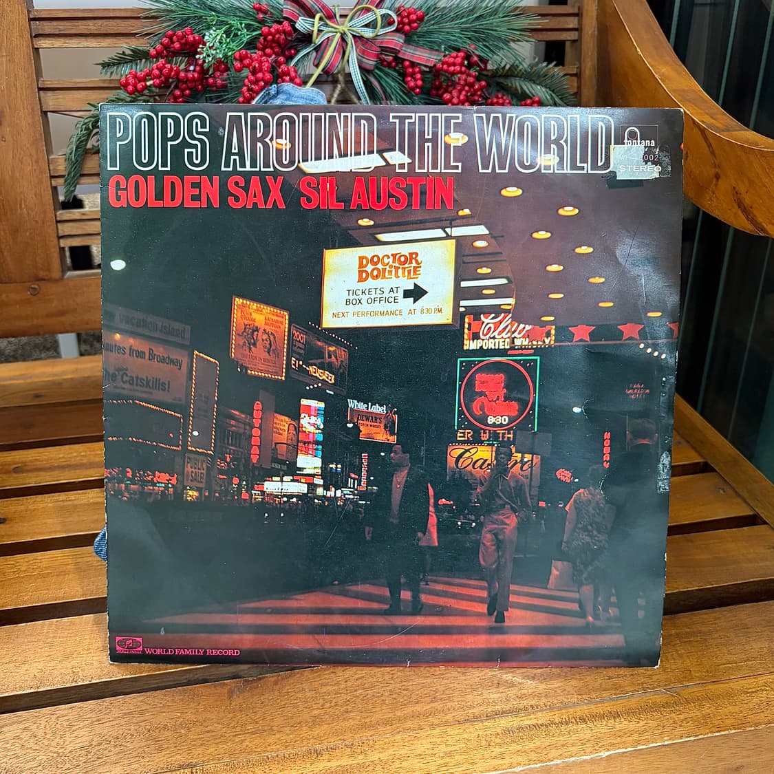 실 오스틴 POPS AROUND THE WORLD Vol.2 LP 음반 상품이미지2