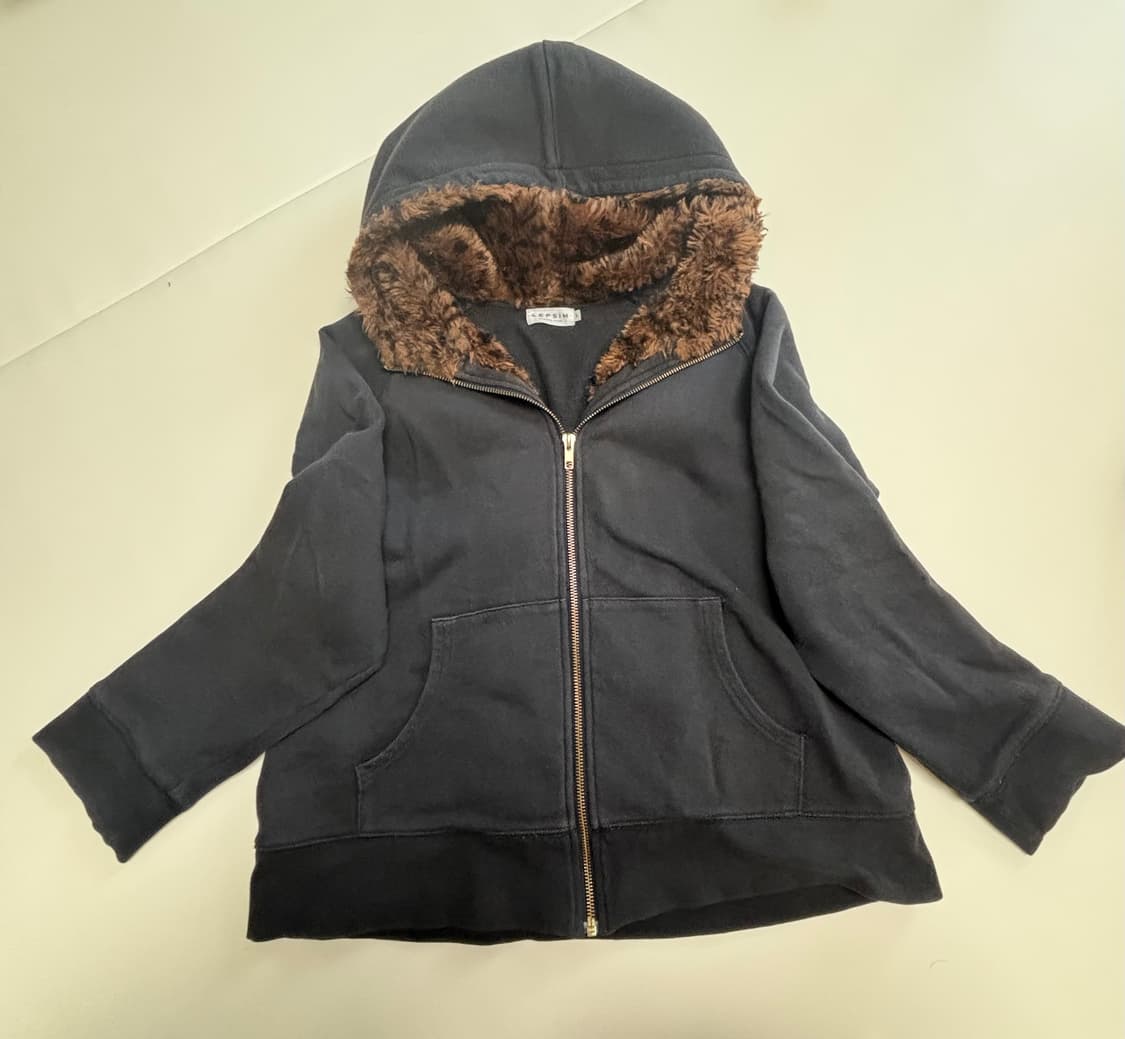 호피 후드집업 상품이미지1