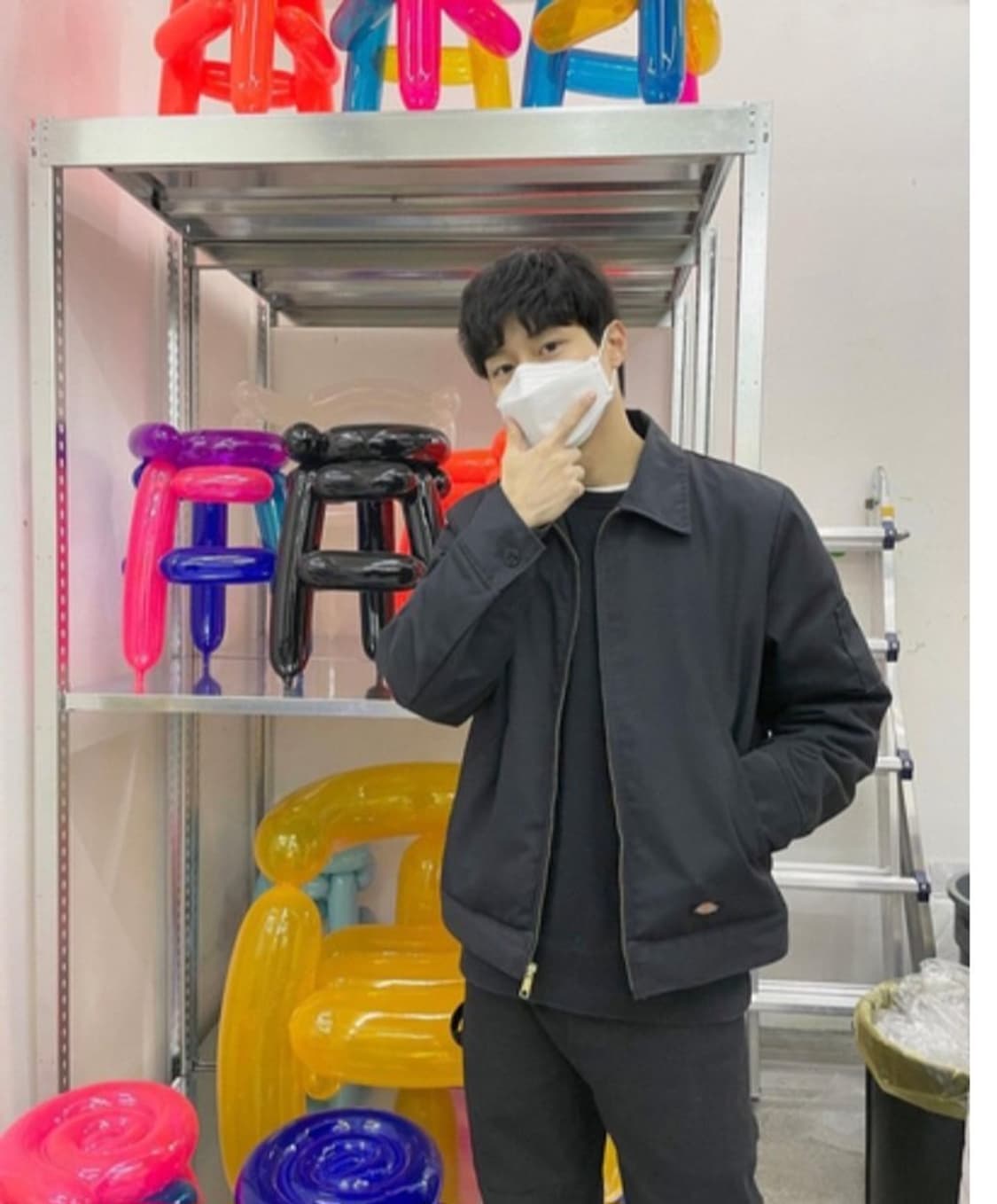 [L,안감 O] 디키즈 아이젠하워 블랙 인슐레이티드 상품이미지6