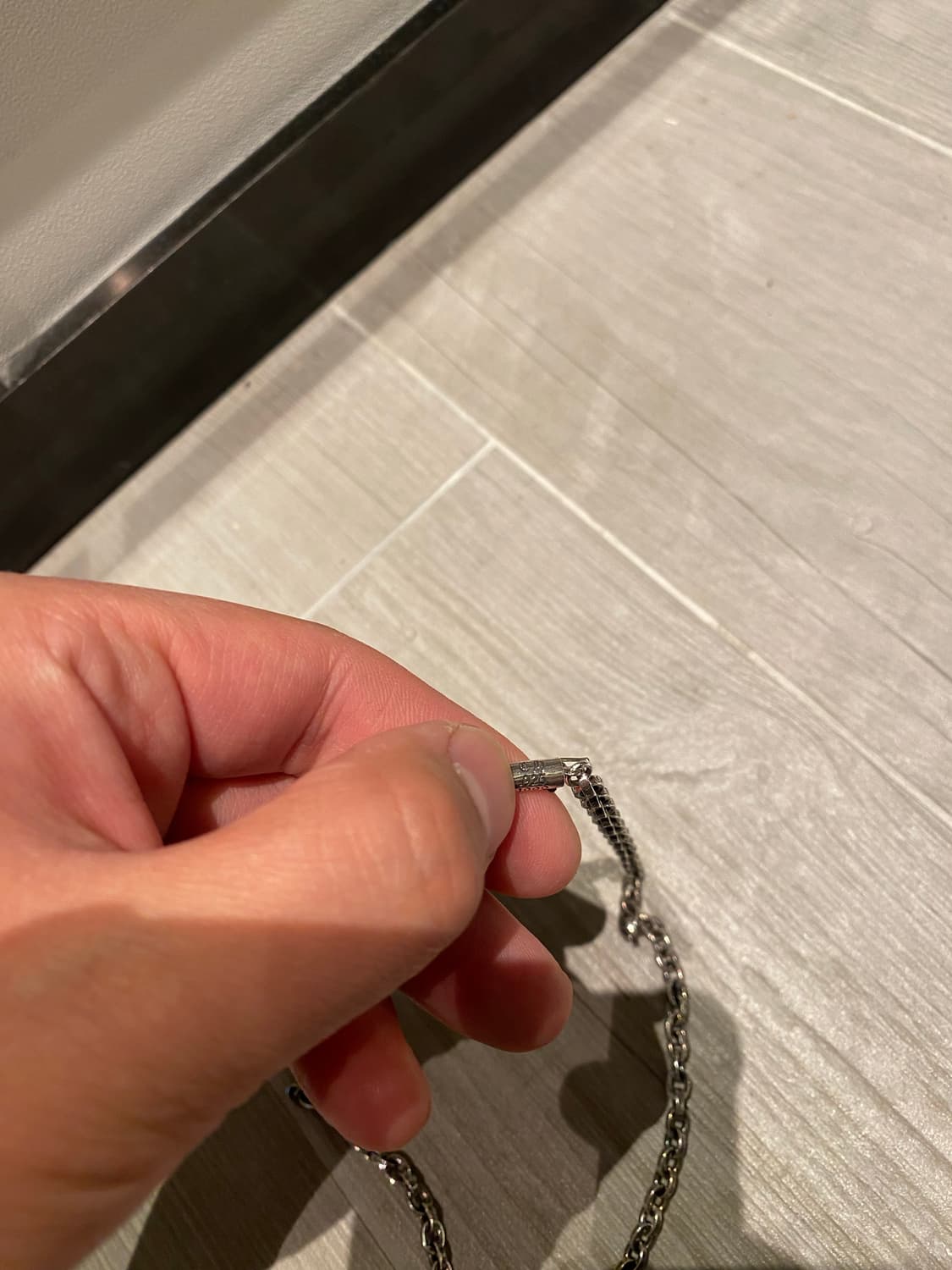 (새제품/18인치) 크롬하츠 페이퍼체인 상품이미지3