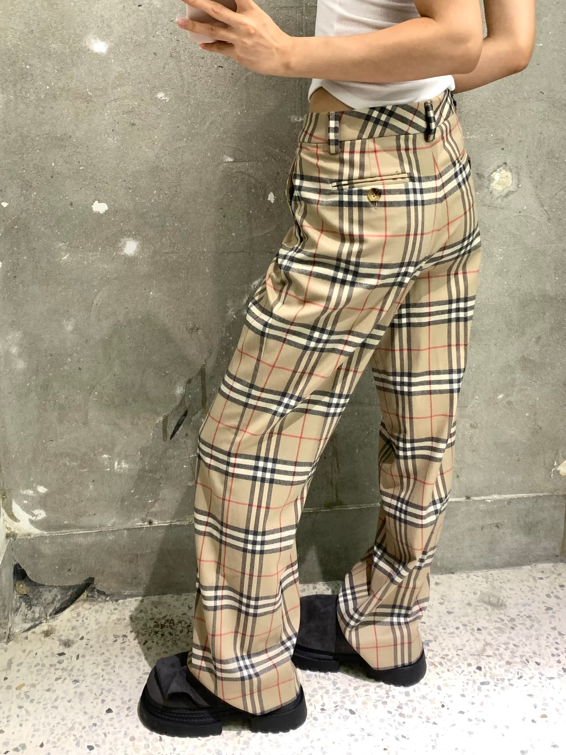Burberry 버버리 노바체크 스트레이트 슬랙스 상품이미지2