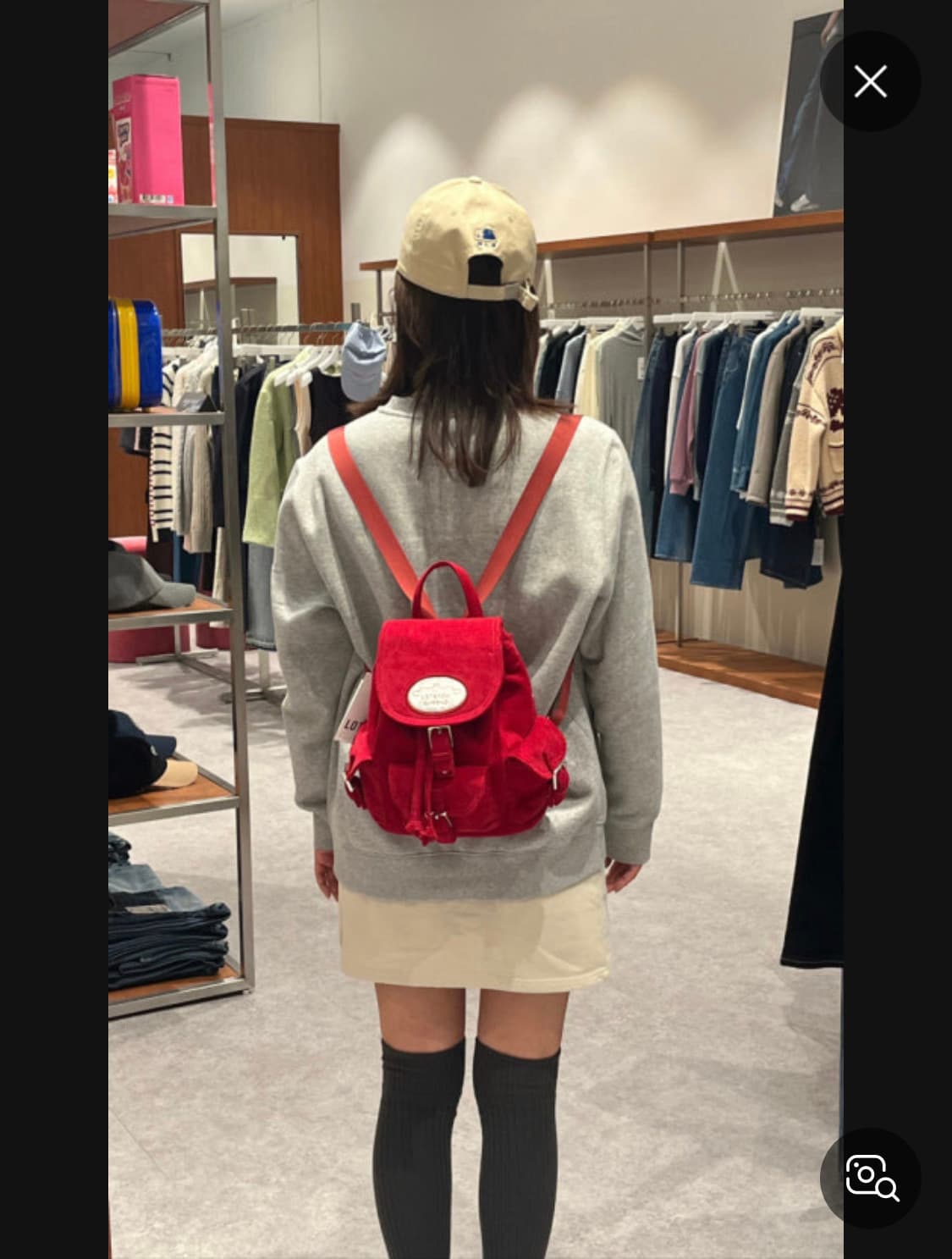 라츠유 홀리데이 츄비백팩 제니백팩 상품이미지4