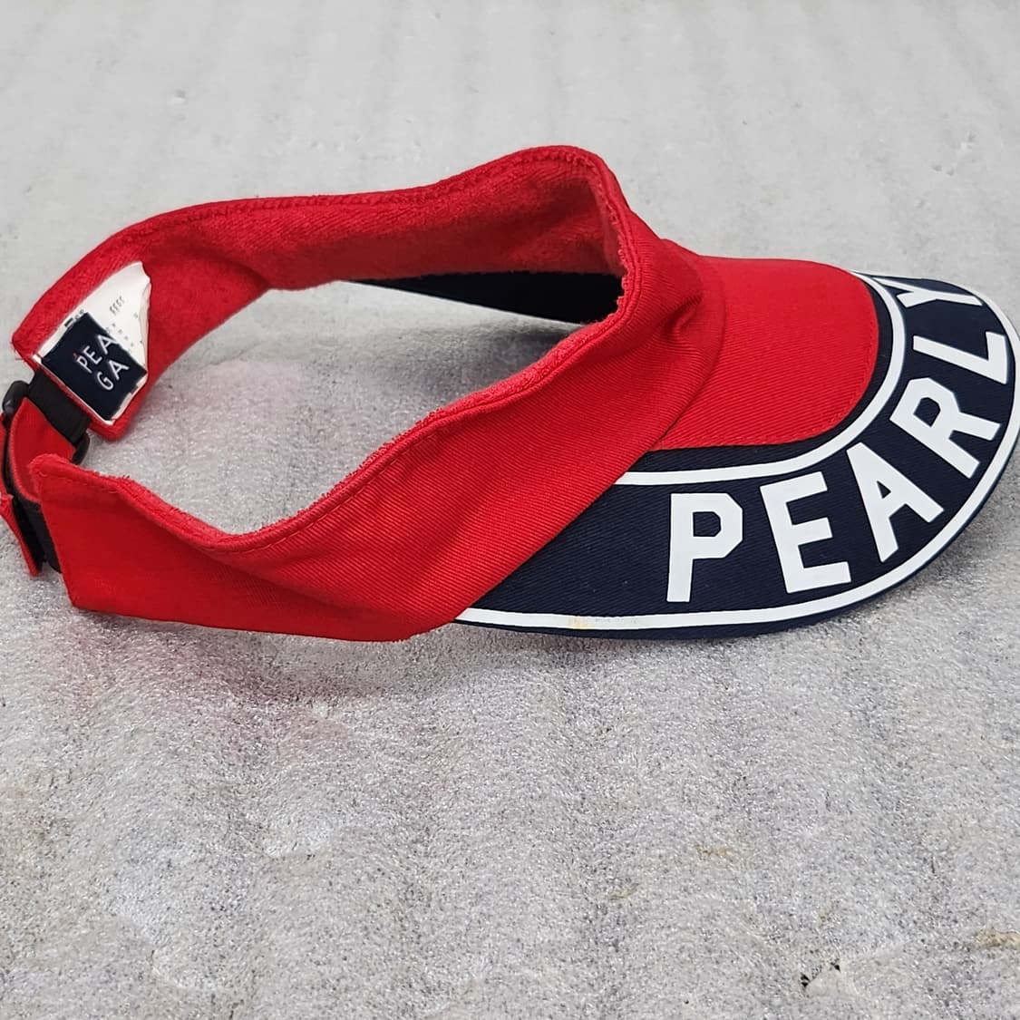 PEARLY GATES 국내정품 썬캡 레드56cm 상품이미지4