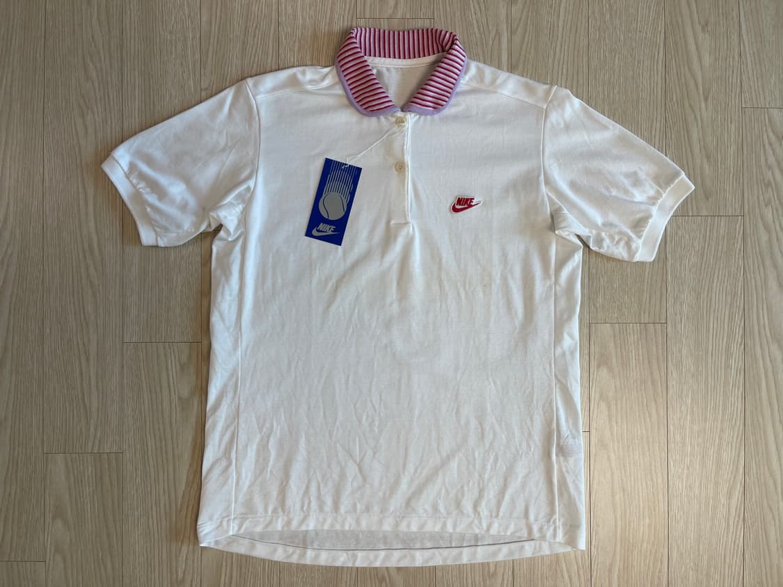 나이키 80s 올드 폴로 피케 우먼스 티셔츠 NIKE OLD 15번 상품이미지1