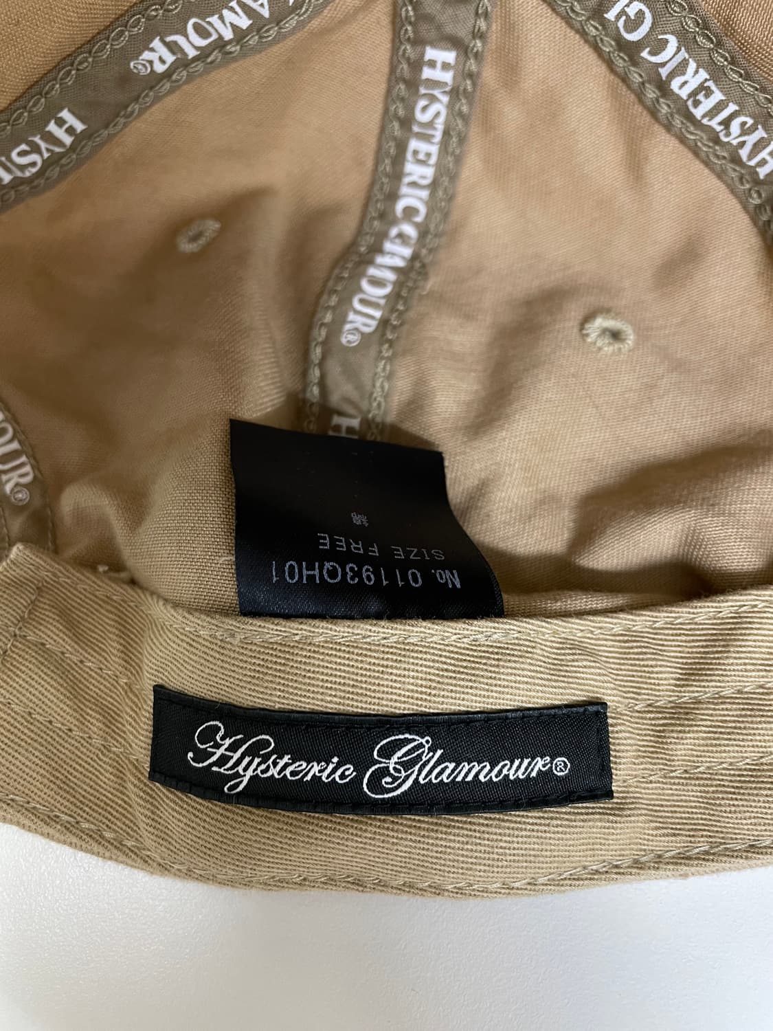 히스테릭 글래머 자수 볼캡 상품이미지6