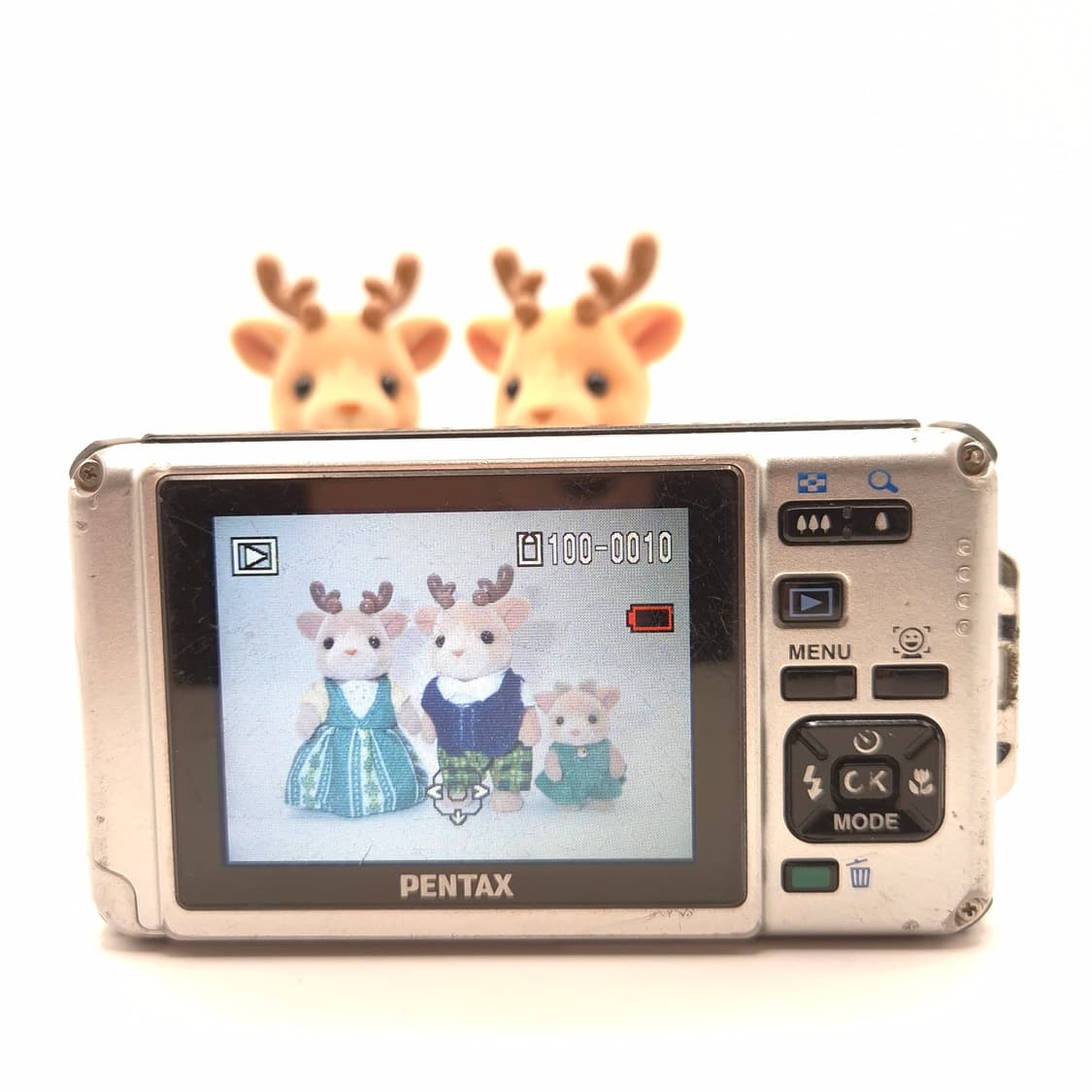 한글지원 방수 🏊‍♂️펜탁스 옵티오 W80 그레이 ✨ 상품이미지2