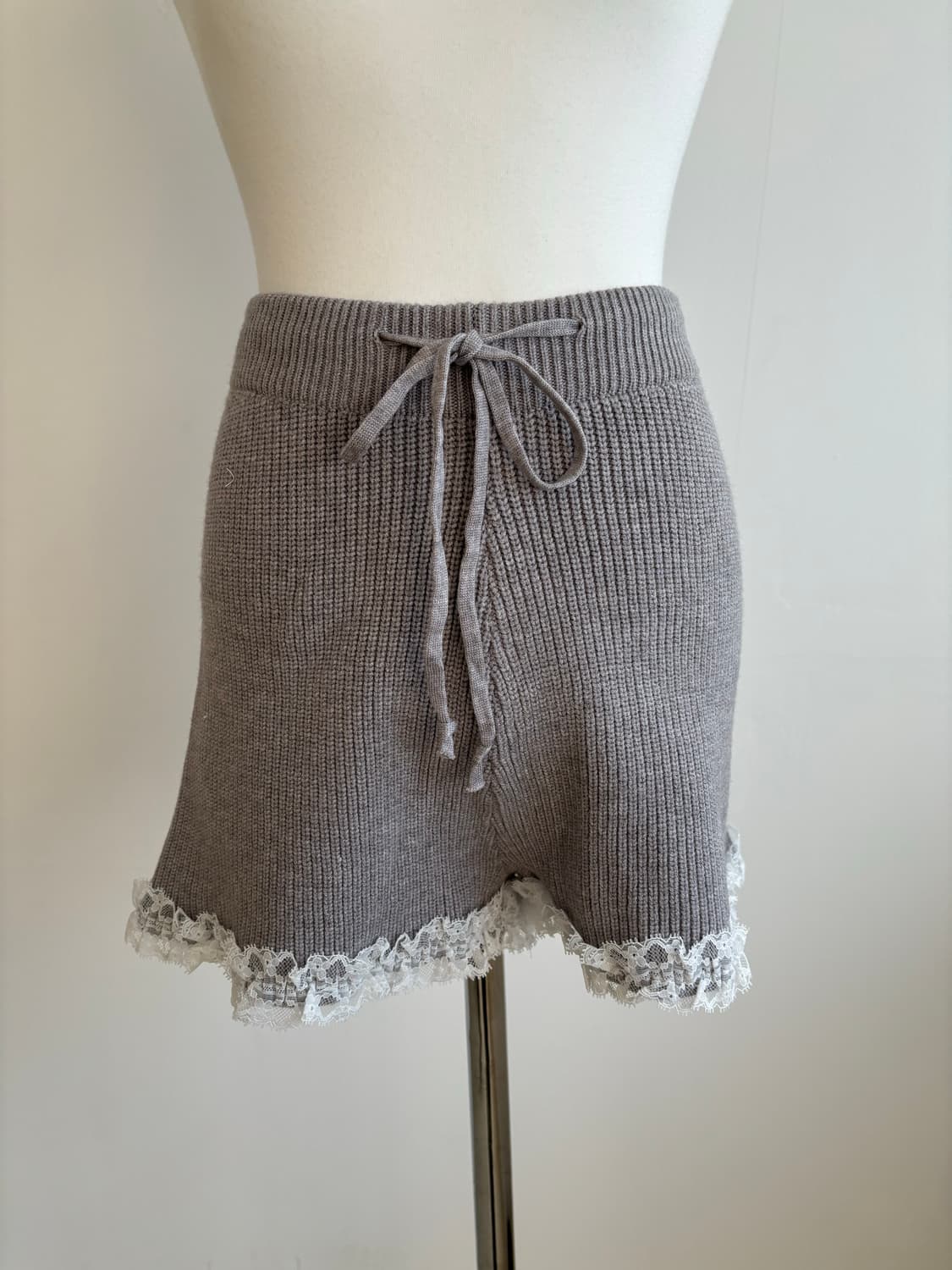 레이스 니트 쇼츠 반바지 상품이미지1