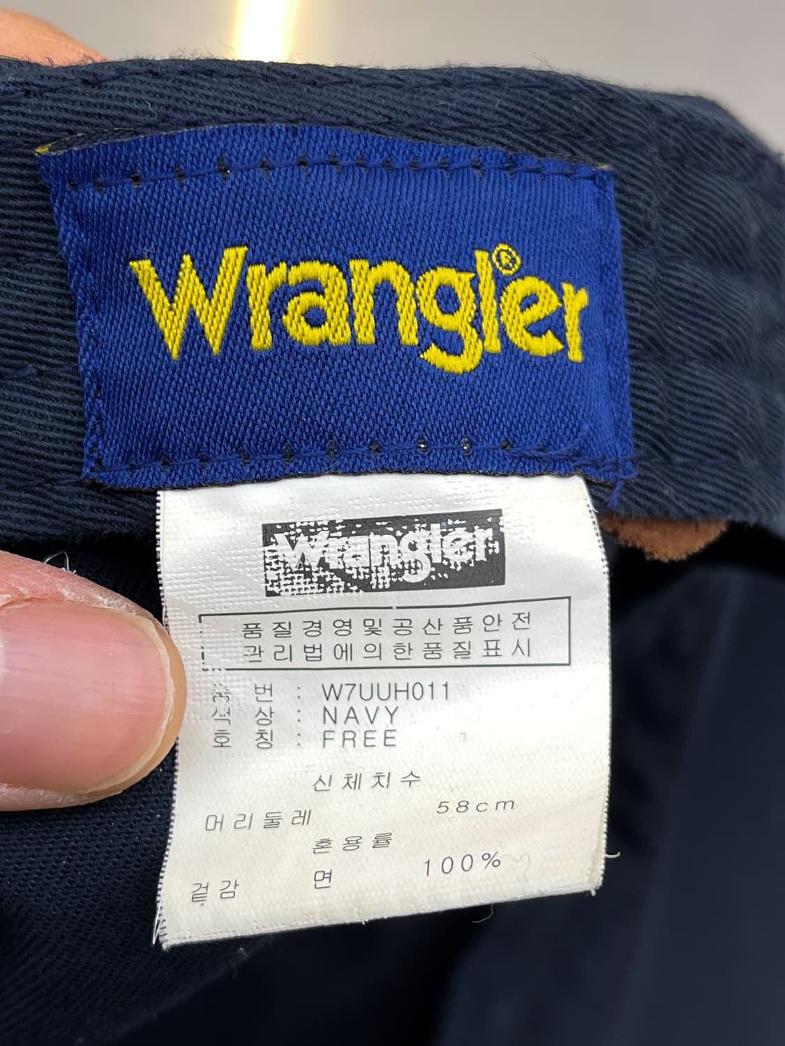 랭글러 데미지드 볼 캡 상품이미지5