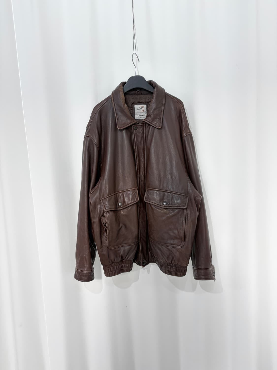 VOLUNT sheep skin leather jacket 상품이미지1