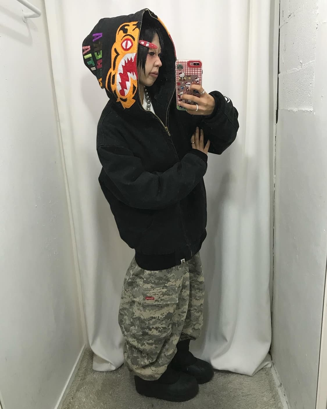 Bape Tiger Hood Work Jacket 상품이미지3
