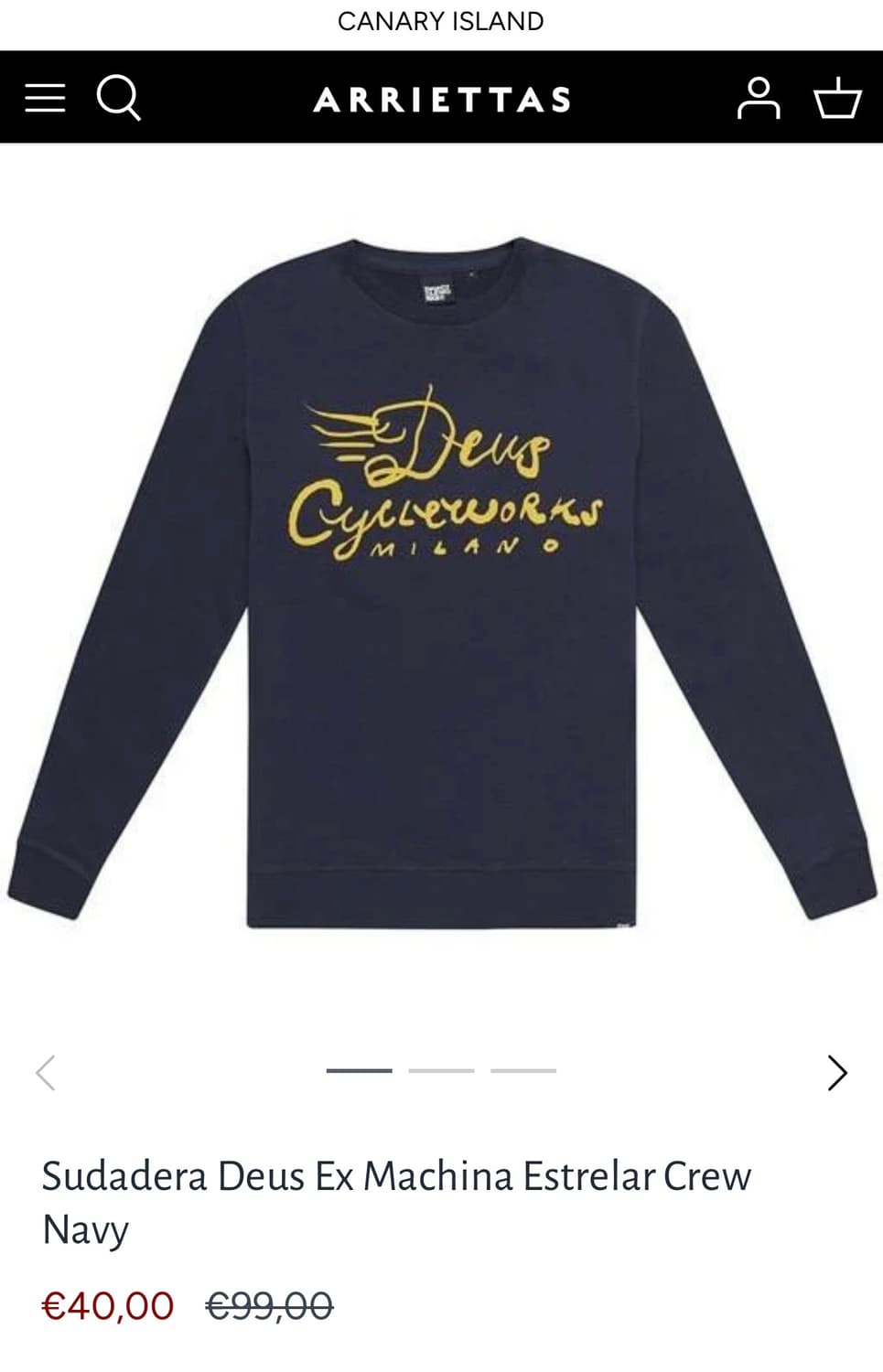 Deus ex machina 데우스 사이클웍스 맨투맨 l 상품이미지1