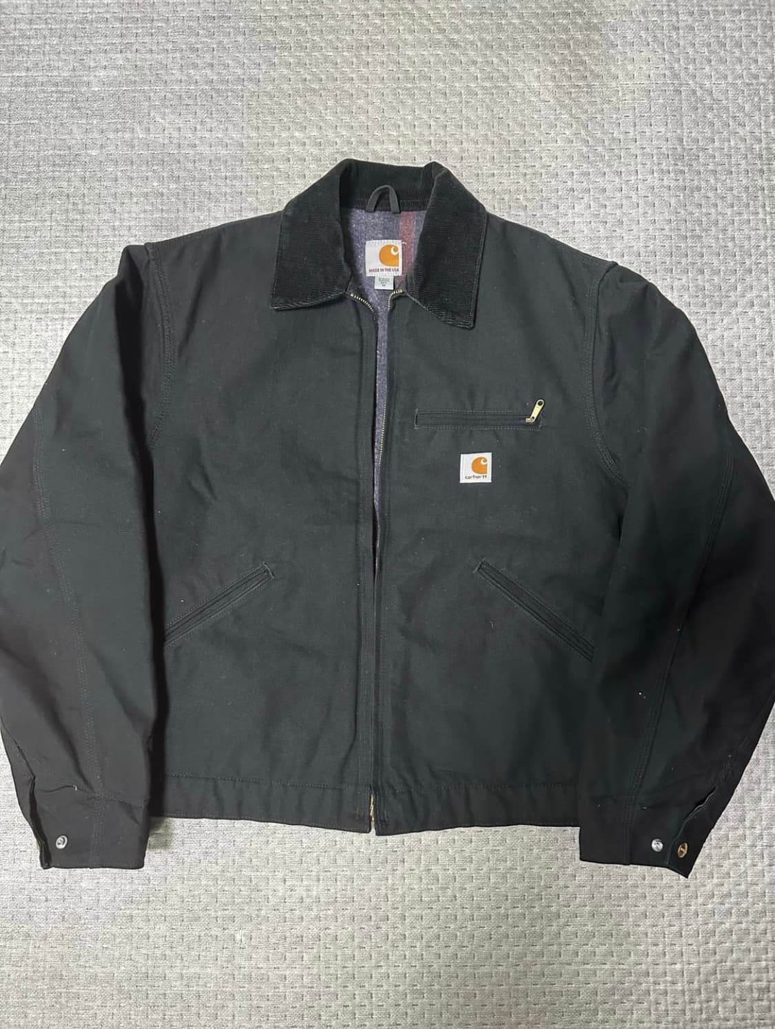 칼하트 디트로이트 자켓 M j001-BLK 상품이미지1