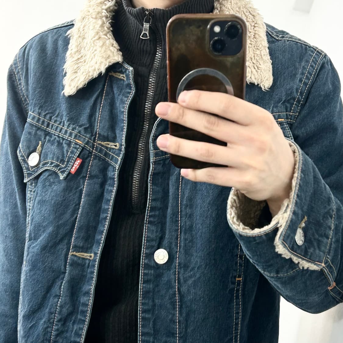 리바이스 타입1 데님 쉐르파 자켓 상품이미지2