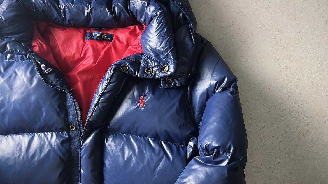 폴로 유광패딩 상품이미지4