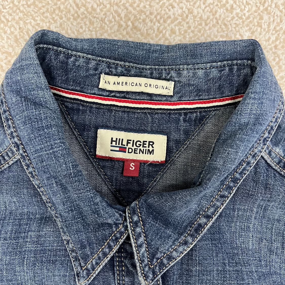 [S] 타미힐피거 웨스턴 데님 셔츠 청남방 3918 상품이미지6