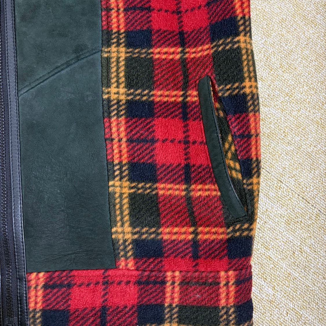 뉴질랜드 N2 램스킨 플리스 플란넬 자켓(XL) 상품이미지5