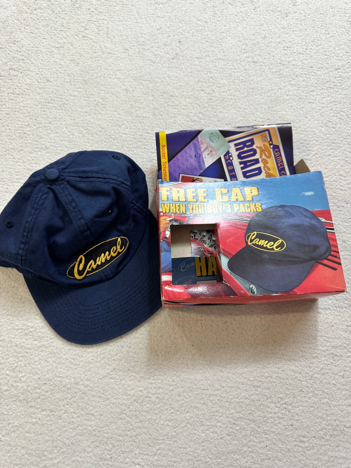 카멜 볼캡 풀박스 오리지널 상품이미지1