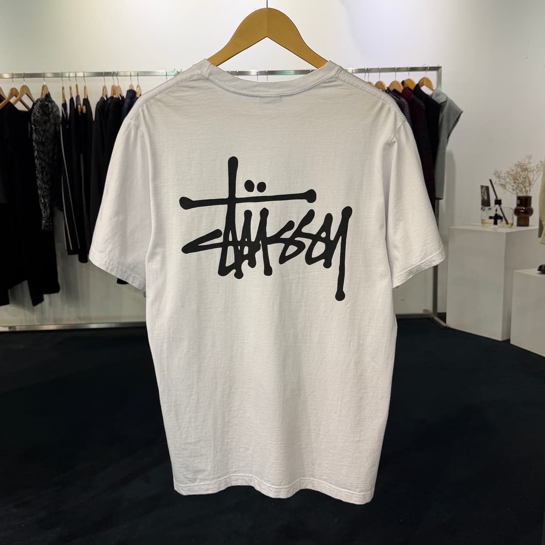 [L] Stussy 스투시 빅로고 티셔츠 상품이미지1