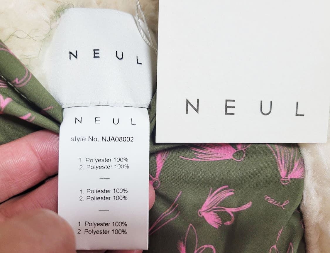 늘(NEUL) 리버시블 양털자켓 프리사이즈 새상품 상품이미지8