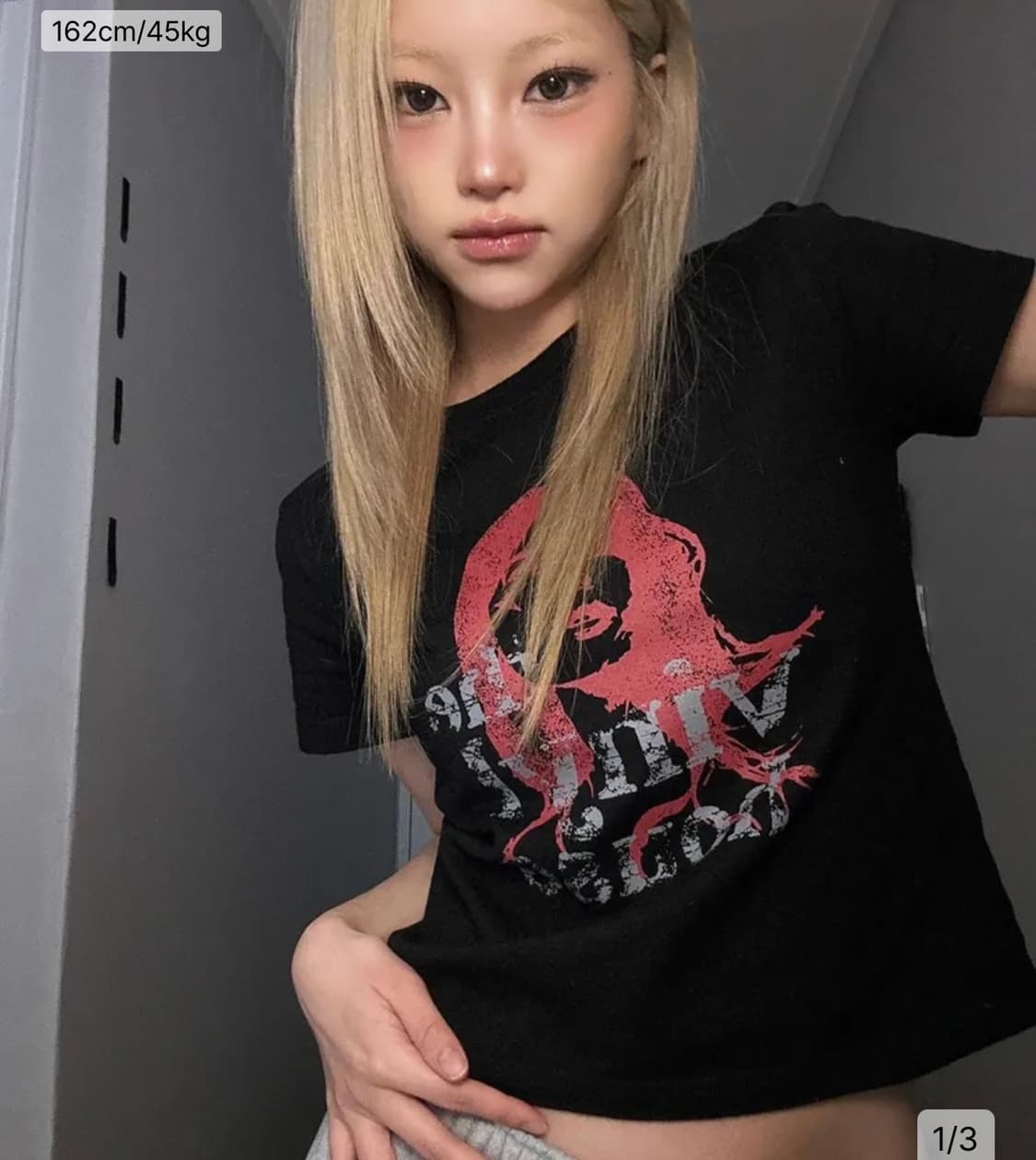더바이닐하우스 VINTAGE WOMAN TEE WHITE 반팔 티셔츠 상품이미지1