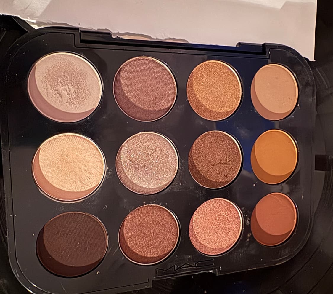 맥 MAC 아이섀도우 팔레트 X12 언필터드 누드 상품이미지4