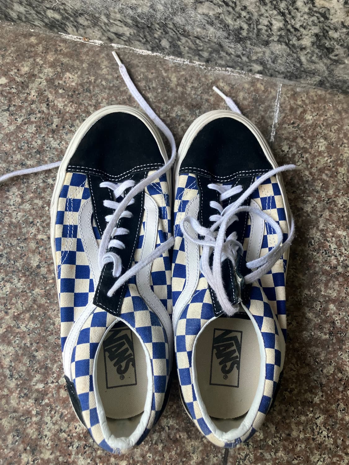 반스 스타일36 올드스쿨 체커보드 블루 270 상품이미지2