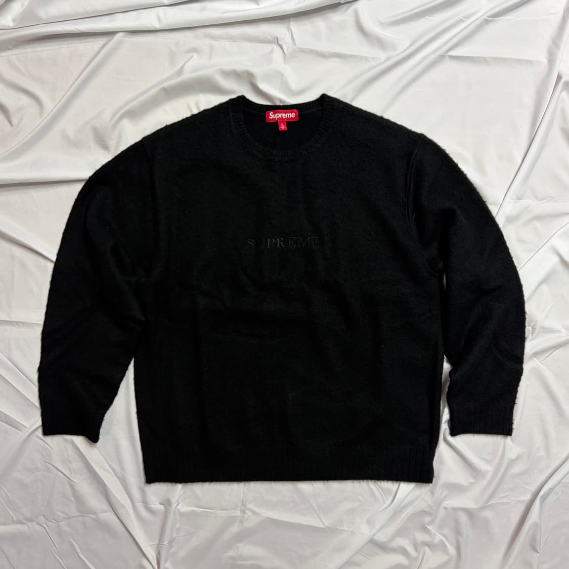 [L] 슈프림 필드 스웨터 블랙 상품이미지1