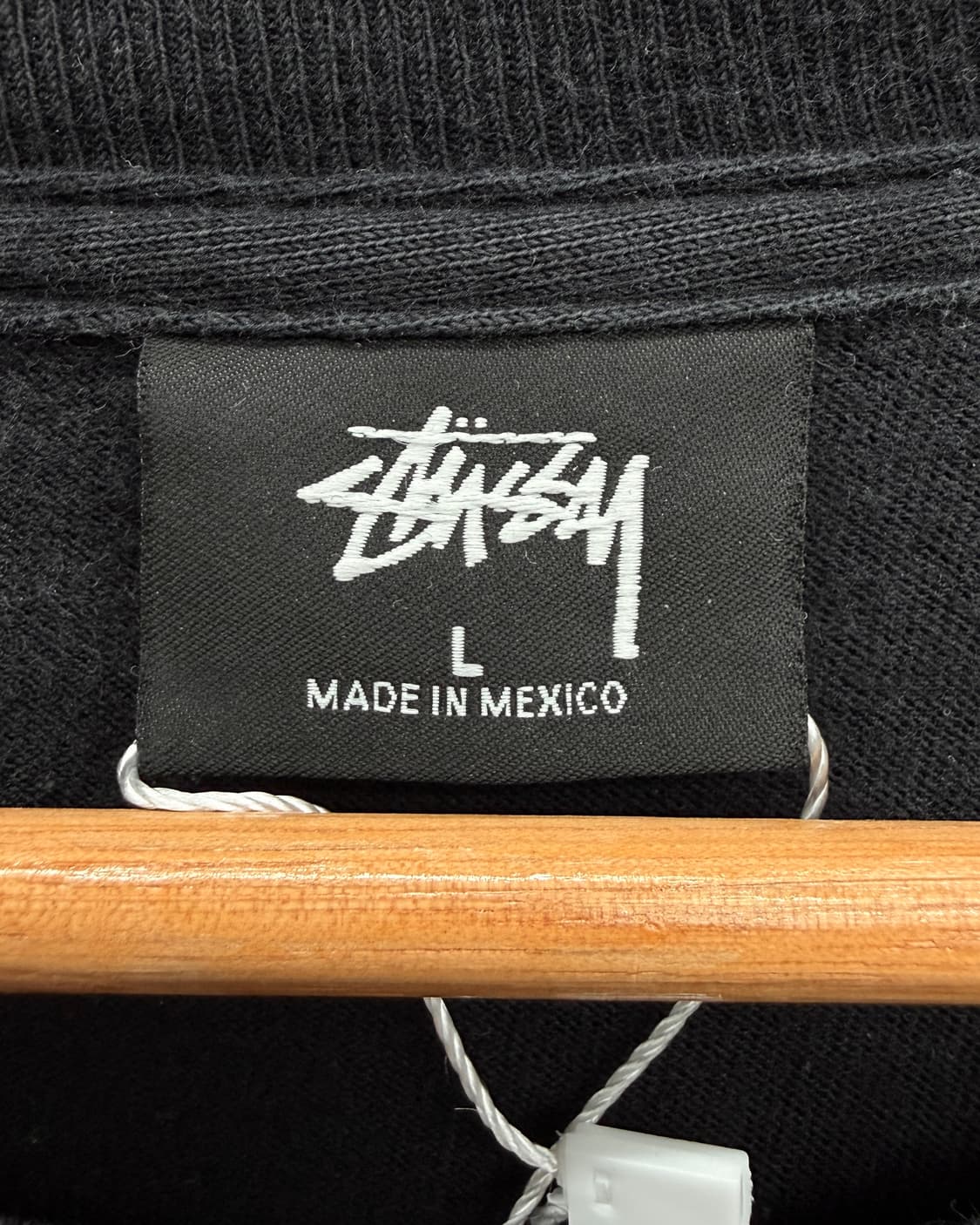 Stussy 빅 스탁로고 롱슬리브 티셔츠 상품이미지3